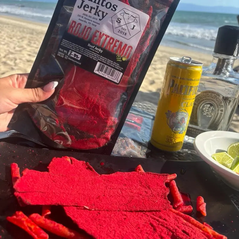 Santos Jerky ROJO EXTREMO Spicy Beef Jerky,