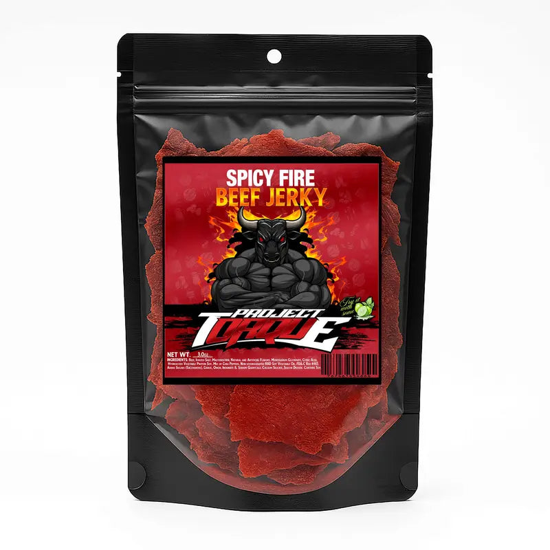 SPICY FIRE BEEF JERKY (CARNE SECA)