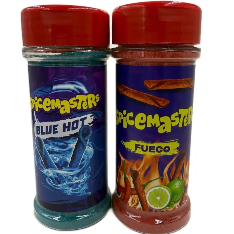 Fuego and Blue Hot Seasoning  Flavor Natural Freeze-Dried Spice Spicy Taco furia powder bundle