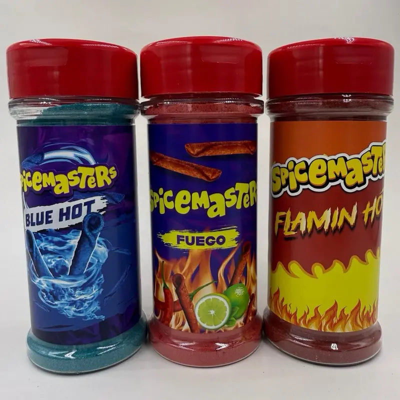 Blue hot, Fuego, Flamin Hot Powder Seasoning