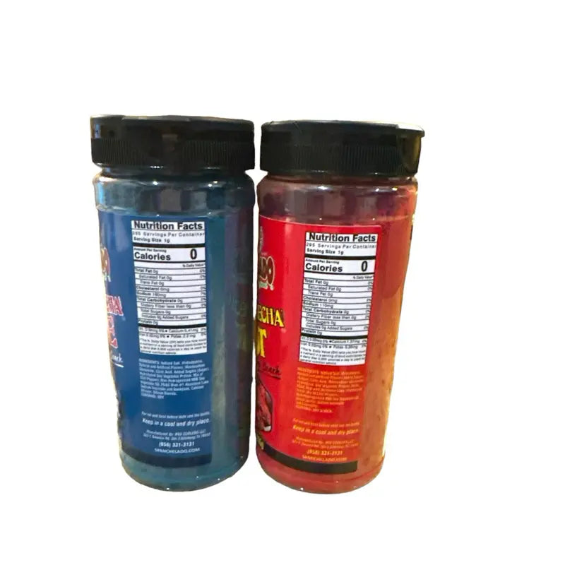 Sr. Michelado Azu Mecha Blue & Hot Combo Seasoning (LARGE BOTTLES)