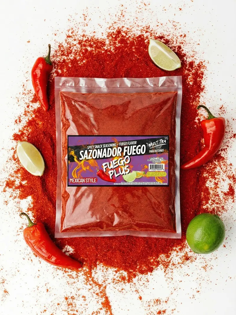 Fuego Seasoning – Extra Spicy Snack Flavor (1 LB)